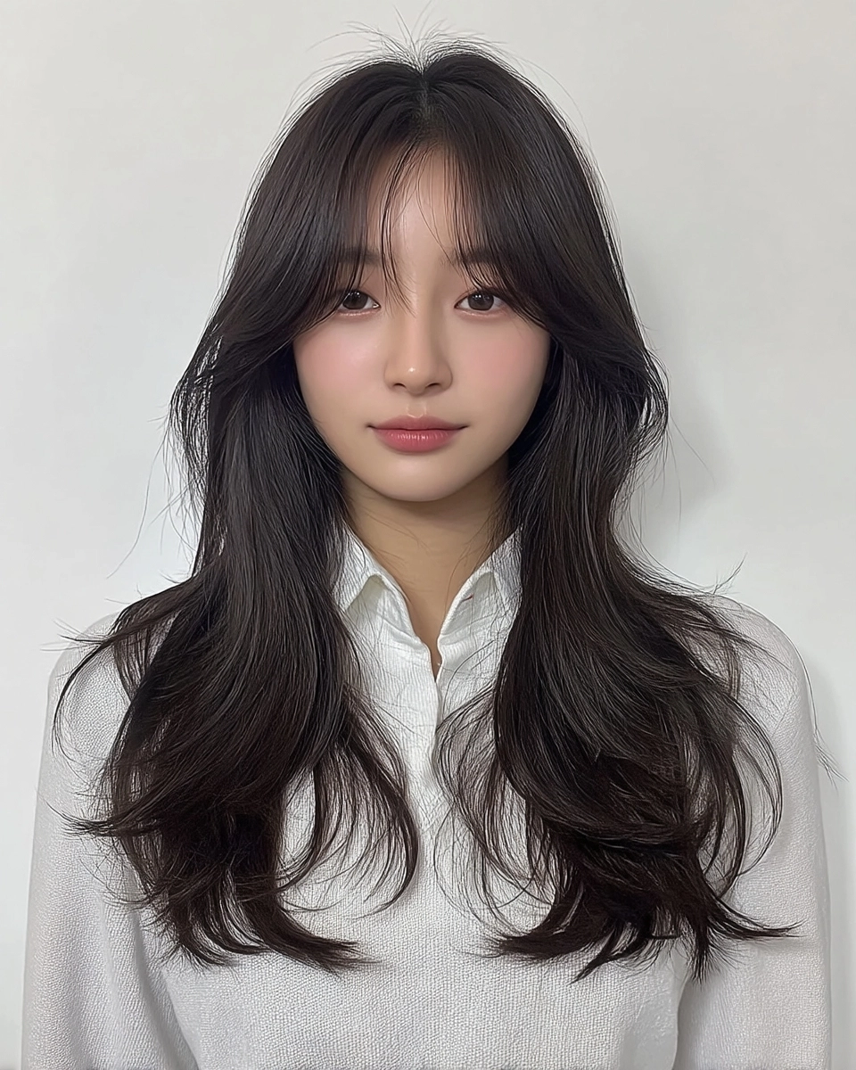8 Elegant Soft Wave Styles in Seoul | Korea Hair Salon 8 elegant soft wave Seoul - Style 5 at Korea Hair Salon Seoul