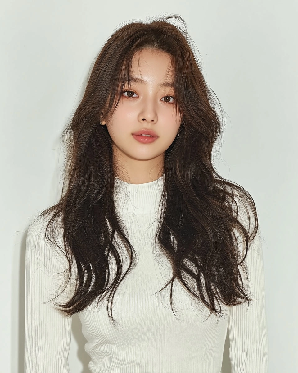 8 Elegant Soft Wave Styles in Seoul | Korea Hair Salon 9 elegant soft wave Seoul - Style 6 at Korea Hair Salon Seoul