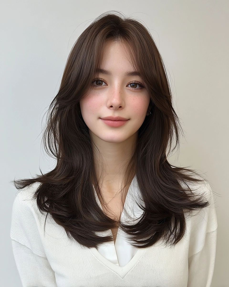 8 Elegant Soft Wave Styles in Seoul | Korea Hair Salon 11 elegant soft wave Seoul - Style 8 at Korea Hair Salon Seoul