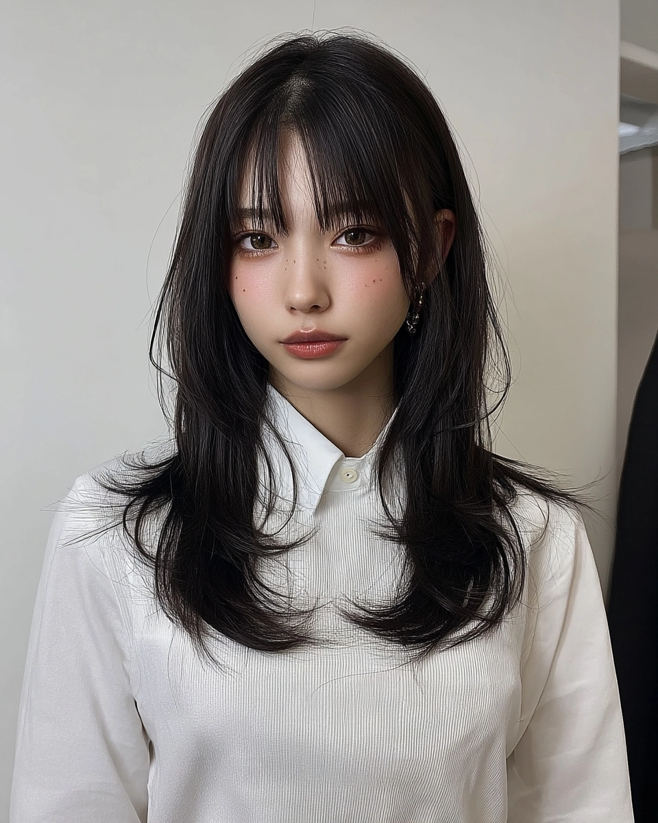 8 Elegant Wavy Hair Styles Seoul | Korea Hair Salon 9 elegant wavy hair Seoul - Style 6 at Korea Hair Salon Seoul
