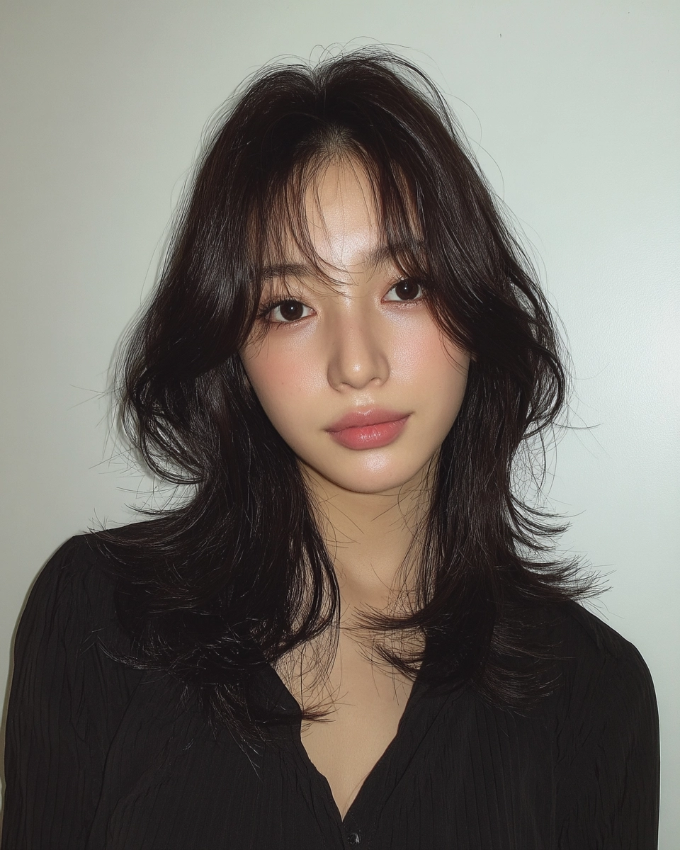 8 Elegant Wavy Hairstyles Seoul | Korea Hair Salon 8 elegant wavy hairstyles Seoul - Style 5 at Korea Hair Salon Seoul