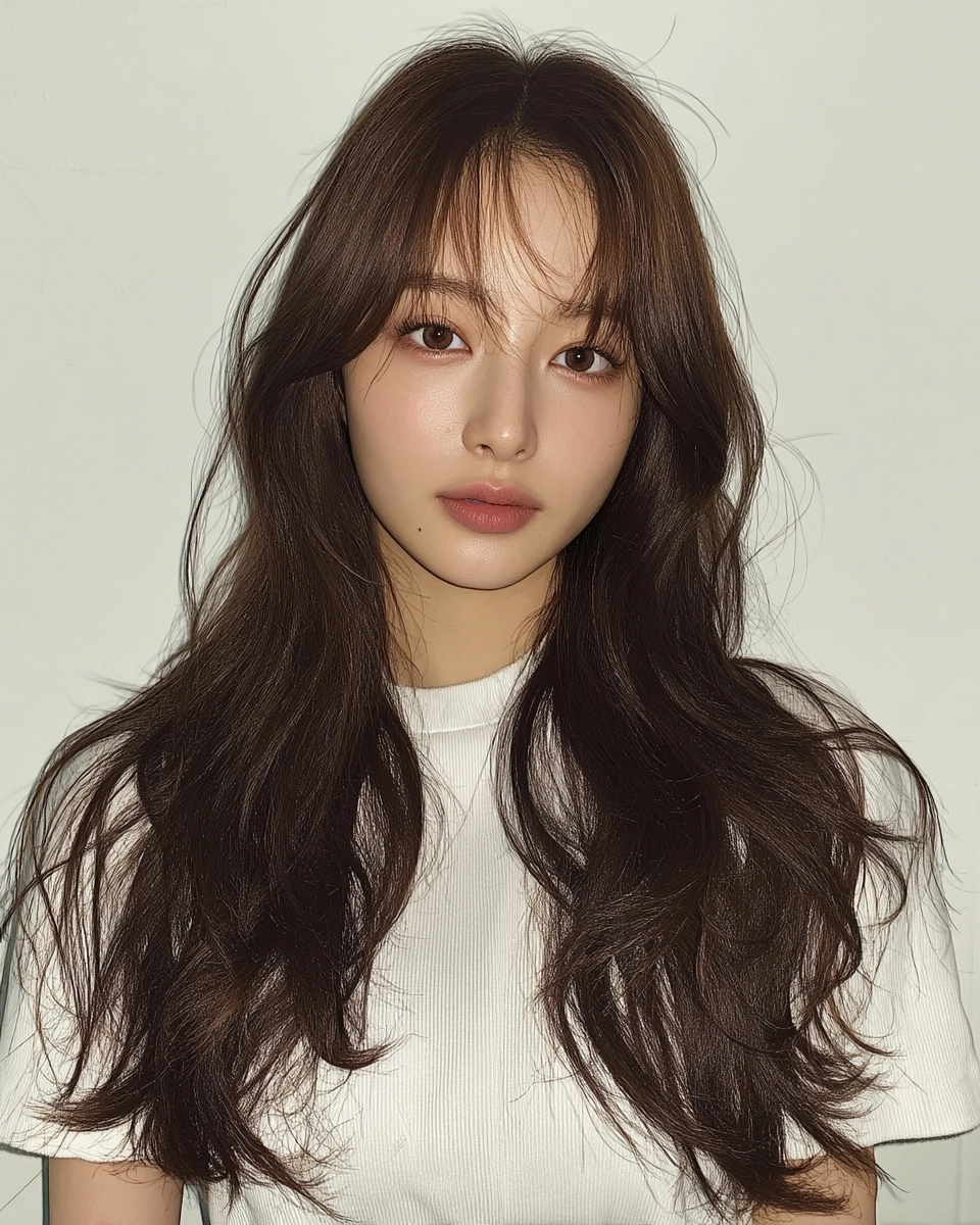 8 Elegant Wavy Hairstyles Seoul | Korea Hair Salon 10 elegant wavy hairstyles Seoul - Style 7 at Korea Hair Salon Seoul