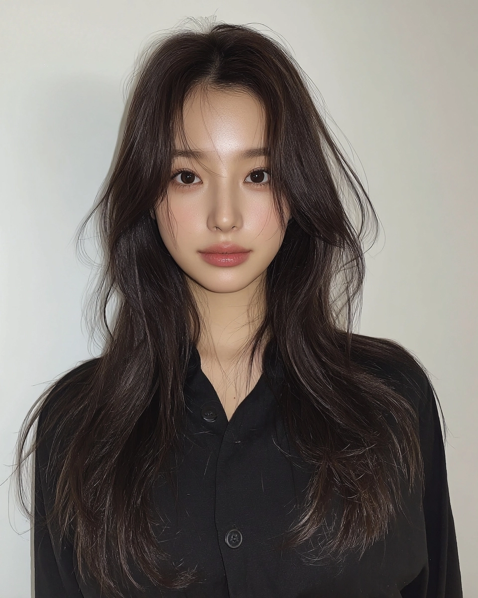 8 Hairstyles for Long Faces in Seoul | Korea Hair Salon 9 hairstyles for long faces in Seoul - Style 6 at Korea Hair Salon Seoul