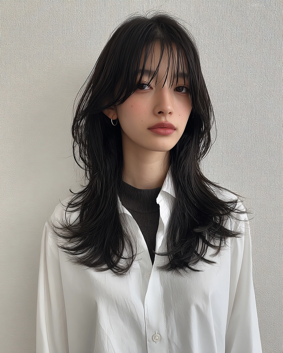 8 Layered Haircuts for 2026 | Korea Hair Salon 5 layered haircuts Korea 2026 - Style 3 at Korea Hair Salon Seoul