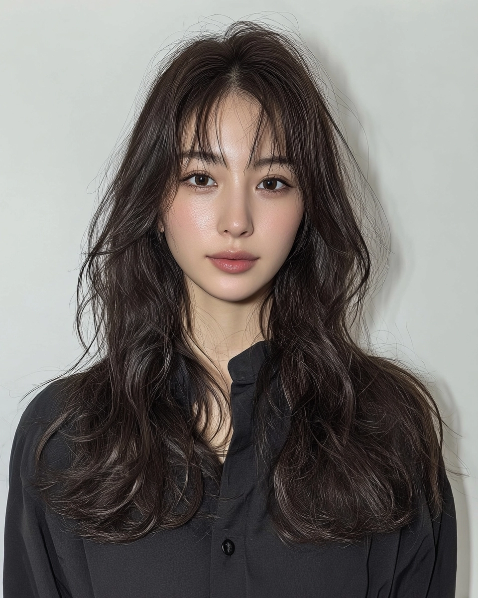 8 Layered Haircuts for 2026 | Korea Hair Salon 10 layered haircuts Korea 2026 - Style 7 at Korea Hair Salon Seoul