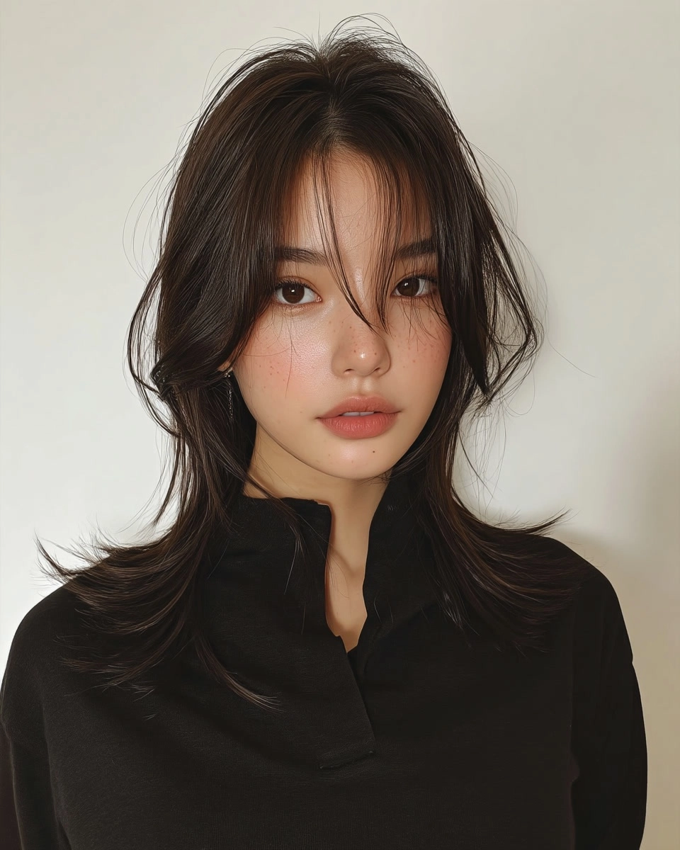8 Layered Korean Hair Styles 2026 | Korea Hair Salon 7 layered Korean hair styles 2026 - Style 4 at Korea Hair Salon Seoul
