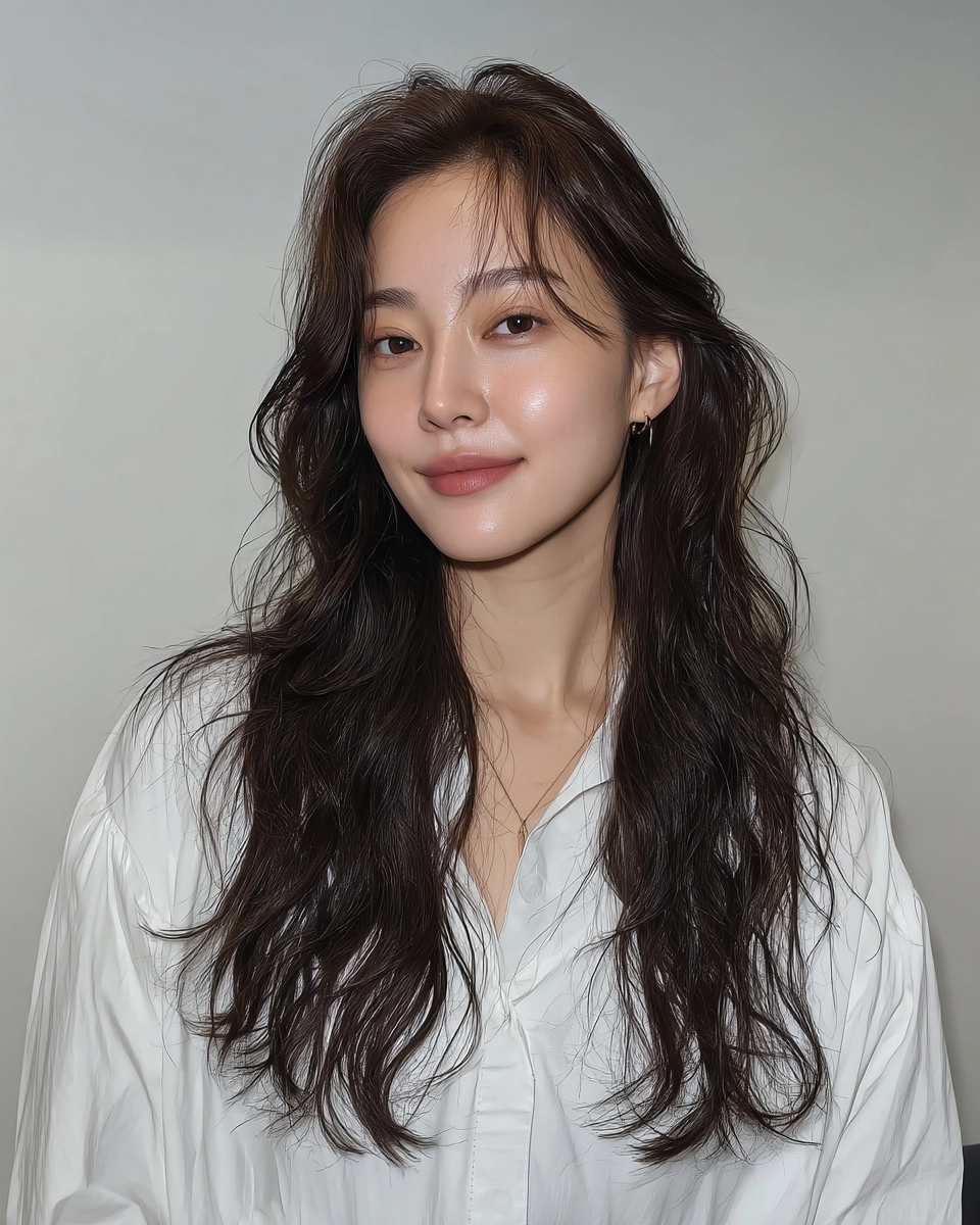 8 Layered Korean Hair Styles 2026 | Korea Hair Salon 9 layered Korean hair styles 2026 - Style 6 at Korea Hair Salon Seoul