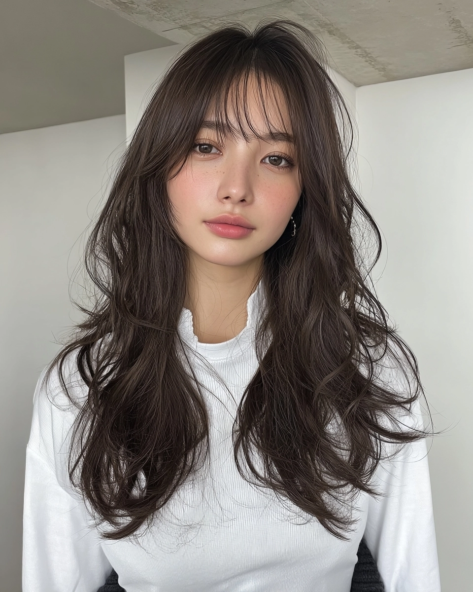 8 Layered Korean Hair Styles 2026 | Korea Hair Salon 11 layered Korean hair styles 2026 - Style 8 at Korea Hair Salon Seoul