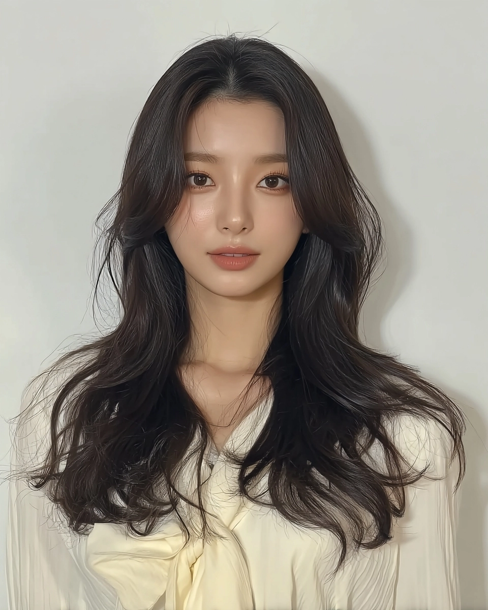 8 Soft Layered Haircuts 2026 | Korea Hair Salon 3 soft layered haircuts Seoul 2026 - Style 1 at Korea Hair Salon Seoul