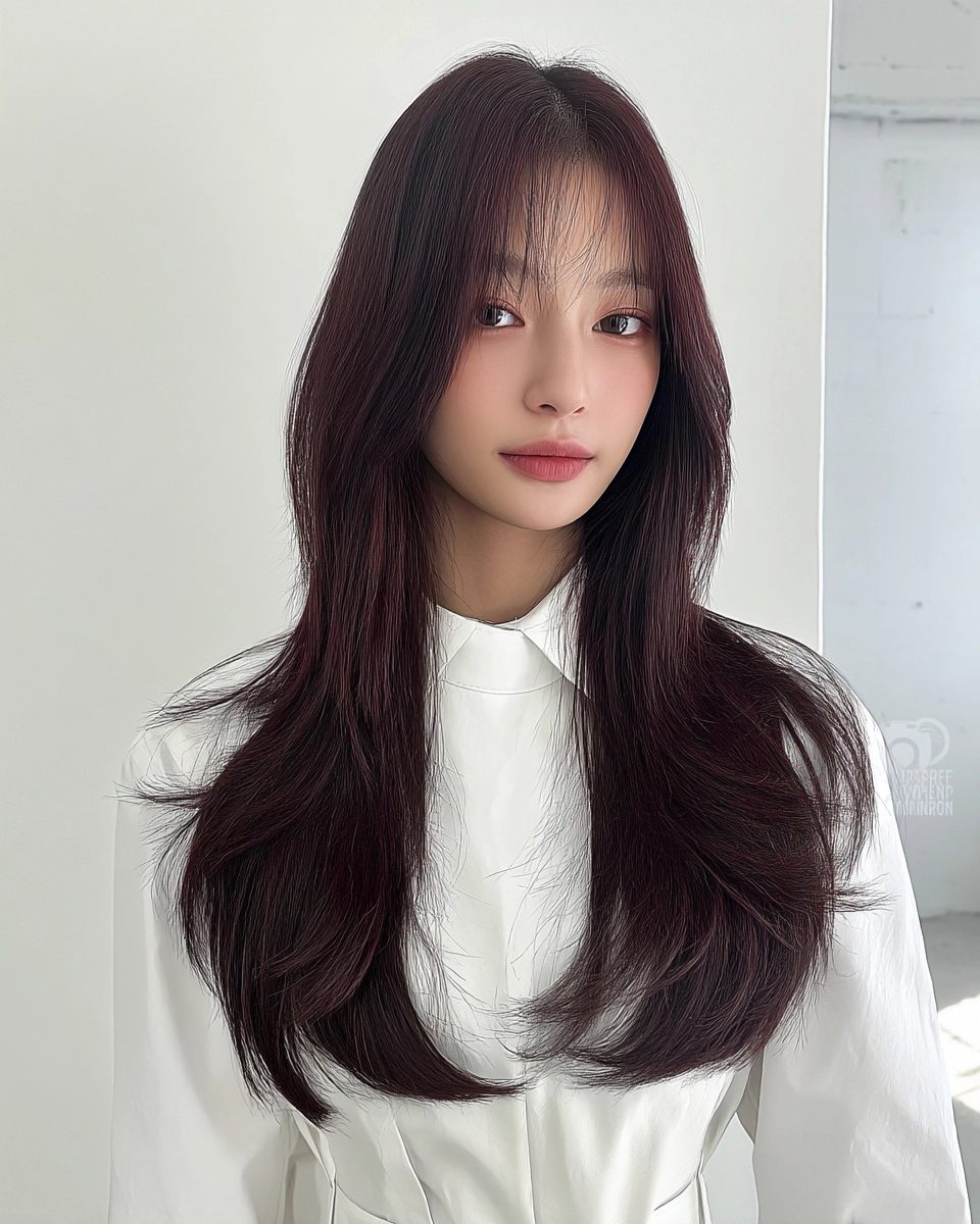8 Soft Layered Haircuts 2026 | Korea Hair Salon 10 soft layered haircuts Seoul 2026 - Style 7 at Korea Hair Salon Seoul