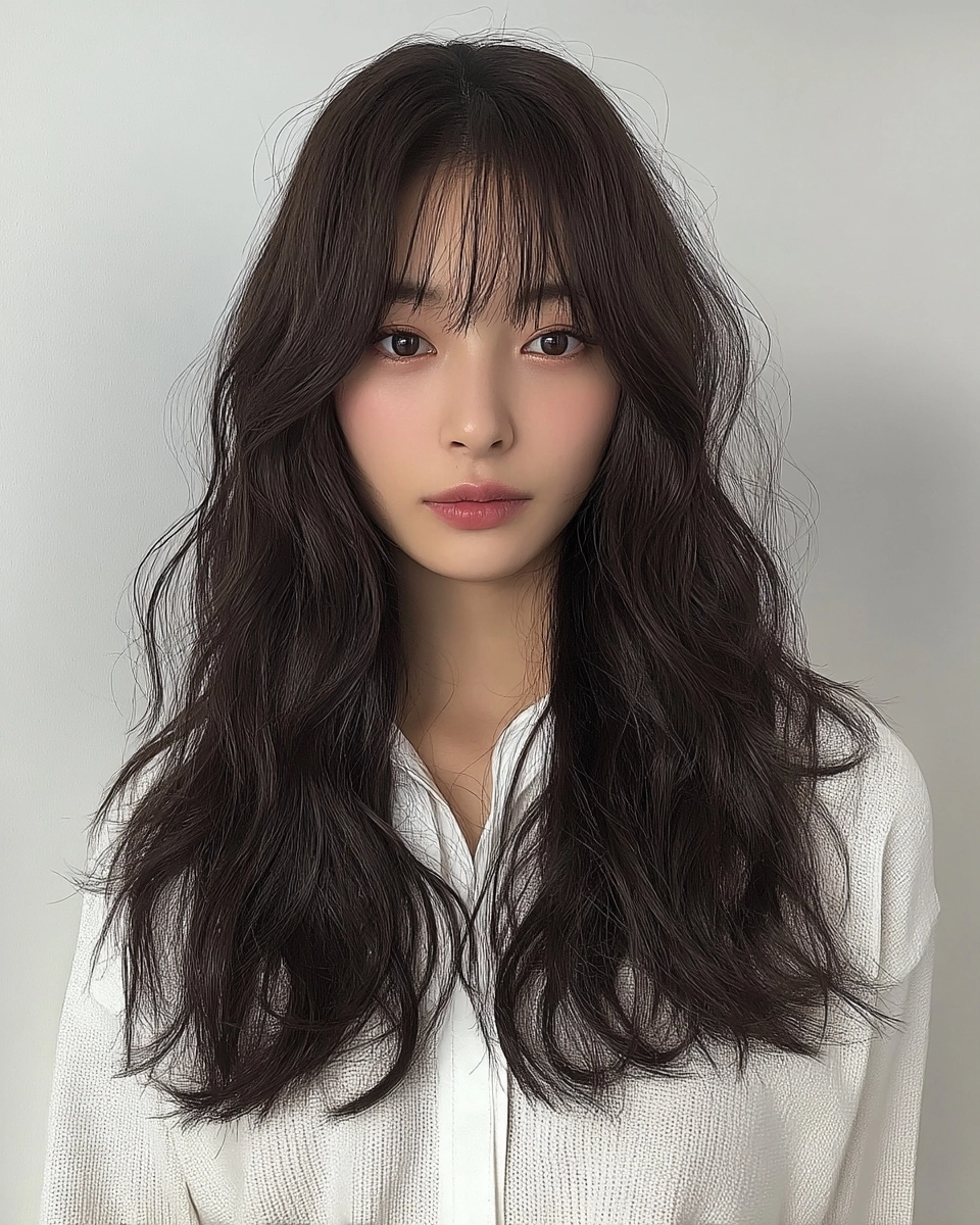 8 Soft Wave Perm Styles 2026 | Korea Hair Salon 4 soft wave perm styles 2026 - Style 2 at Korea Hair Salon Seoul
