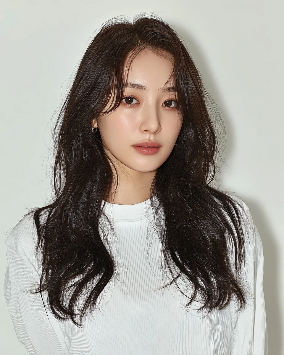 8 Soft Wave Perm Styles 2026 | Korea Hair Salon 5 soft wave perm styles 2026 - Style 3 at Korea Hair Salon Seoul