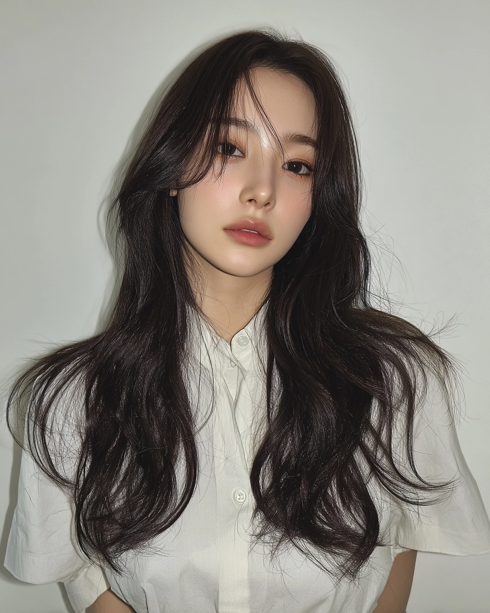 8 Soft Wave Perm Styles 2026 | Korea Hair Salon 5 soft wave perm Seoul 2026 - Style 3 at Korea Hair Salon Seoul