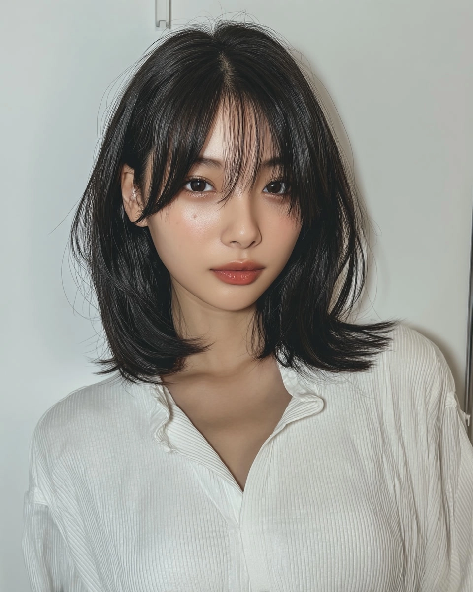 8 Soft Wave Perm Styles 2026 | Korea Hair Salon 8 soft wave perm Korea 2026 - Style 5 at Korea Hair Salon Seoul