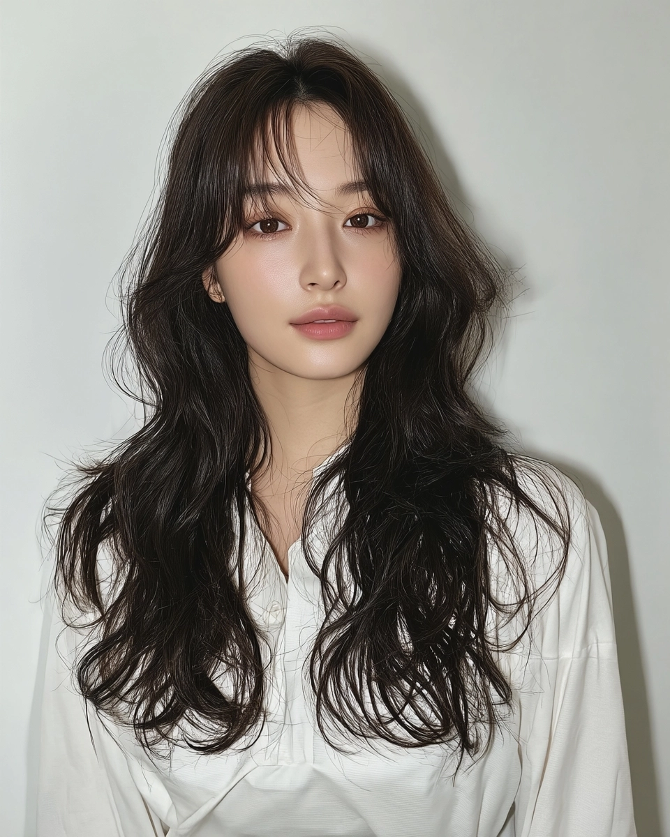 8 Soft Wave Perm Styles 2026 | Korea Hair Salon 8 soft wave perm Korea 2026 - Style 5 at Korea Hair Salon Seoul