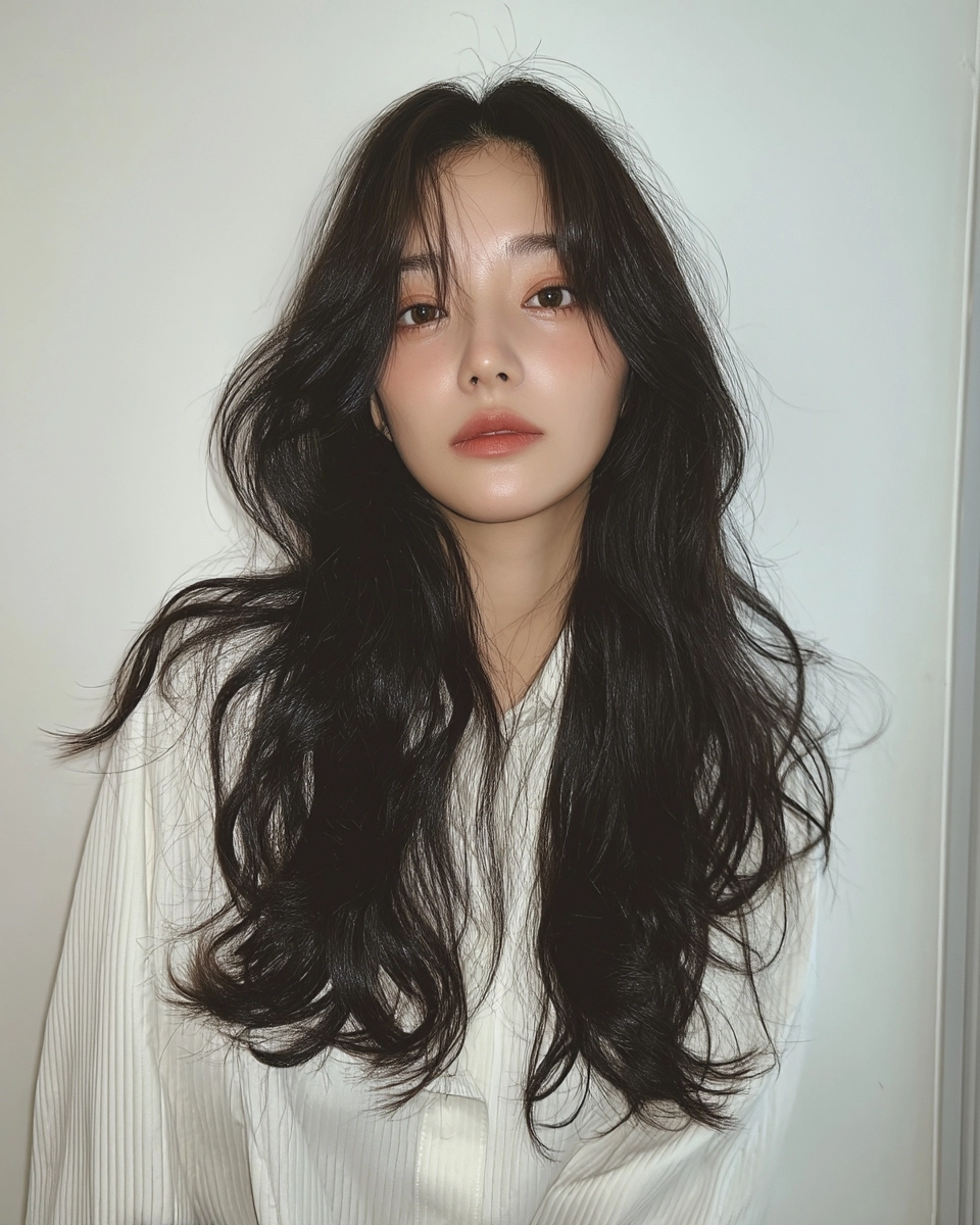 8 Soft Wave Perm Styles 2026 | Korea Hair Salon 10 soft wave perm Korea 2026 - Style 7 at Korea Hair Salon Seoul