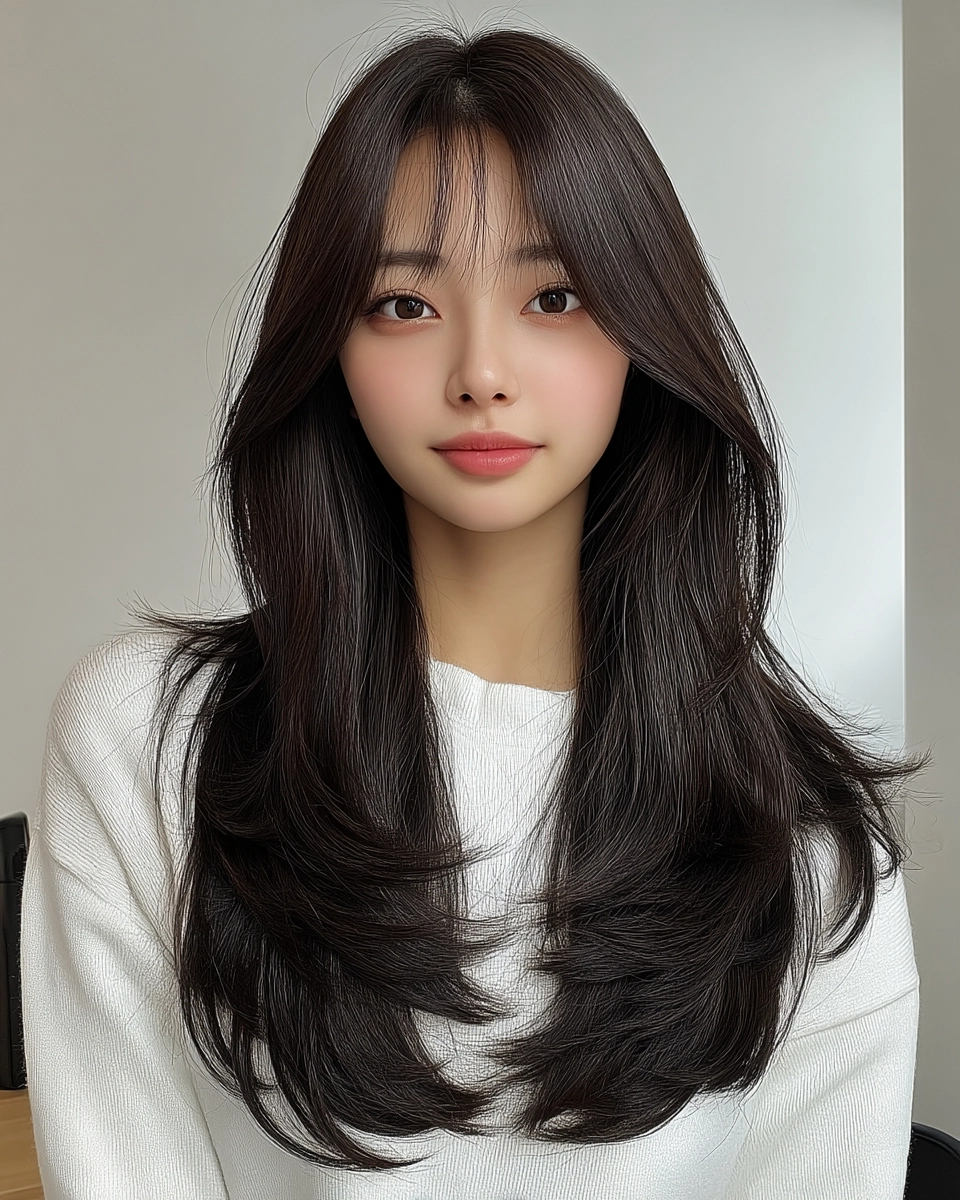 8 Soft Wave Perm Styles 2026 | Korea Hair Salon 10 soft wave perm styles 2026 - Style 7 at Korea Hair Salon Seoul