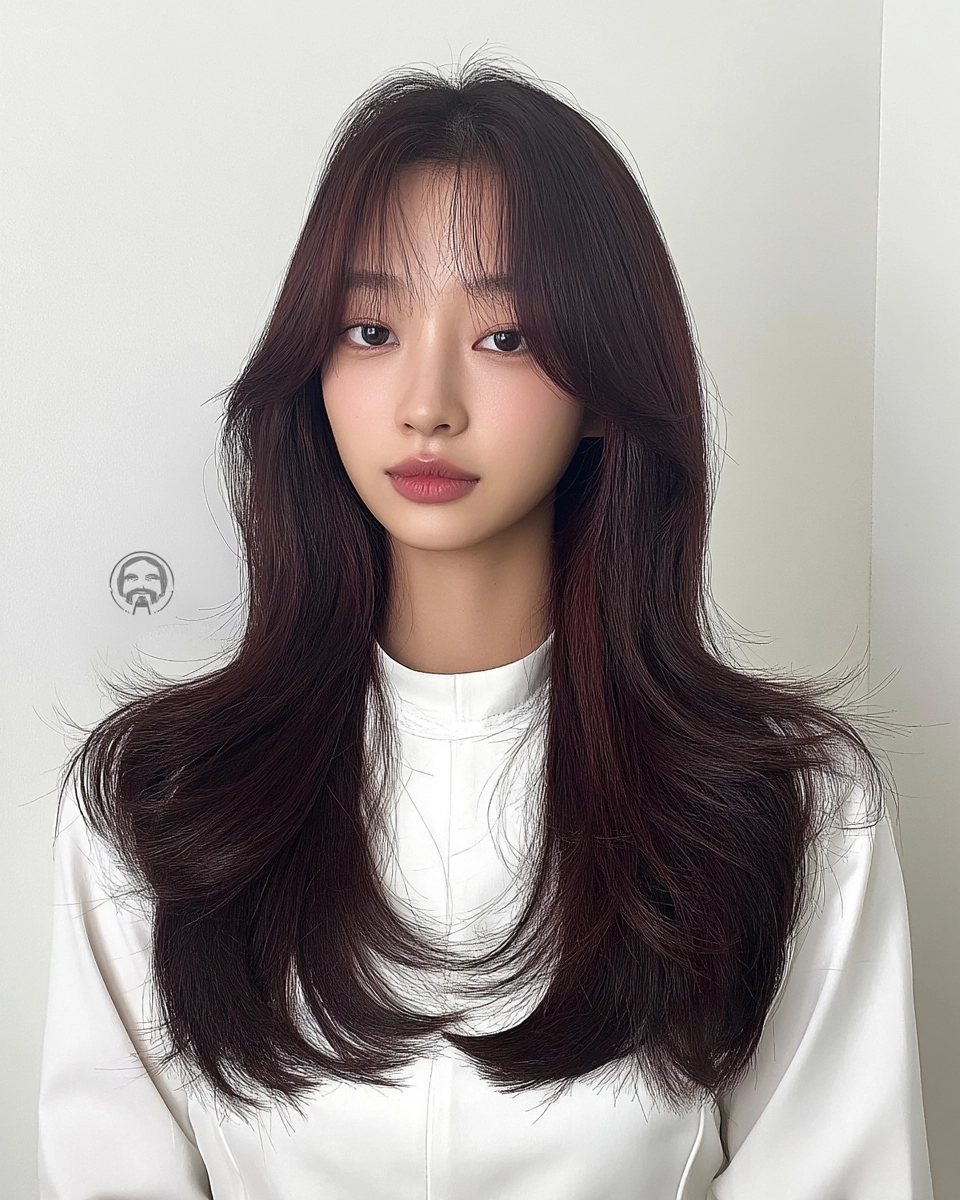 8 Soft Wave Perm Styles for 2026 | Korea Hair Salon 7 soft wave perm 2026 - Style 4 at Korea Hair Salon Seoul