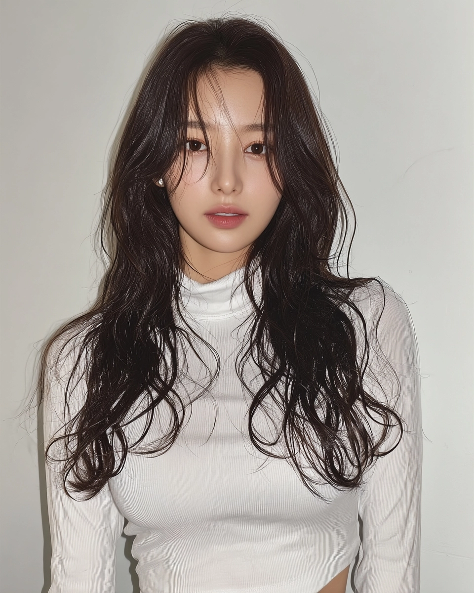 8 Soft Wave Perm Styles for 2026 | Korea Hair Salon 10 soft wave perm 2026 - Style 7 at Korea Hair Salon Seoul