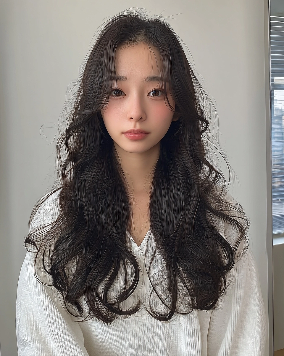 8 Stunning Autumn Wavy Styles 2026 | Korea Hair Salon 3 autumn wavy styles 2026 - Style 1 at Korea Hair Salon Seoul