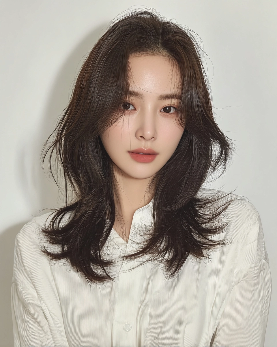 8 Stunning Korean Soft Wave Styles 2026 | Korea Hair Salon 8 Korean soft wave styles 2026 - Style 5 at Korea Hair Salon Seoul