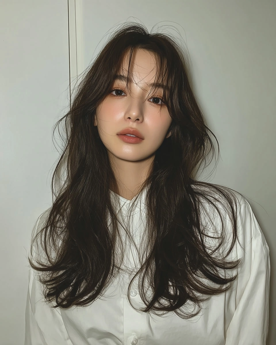 8 Stunning Korean Soft Wave Styles 2026 | Korea Hair Salon 10 Korean soft wave styles 2026 - Style 7 at Korea Hair Salon Seoul