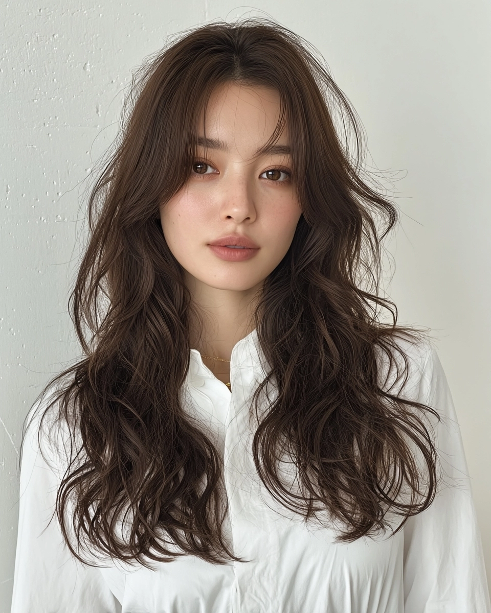 8 Stunning Korean Soft Wave Styles 2026 | Korea Hair Salon 11 Korean soft wave styles 2026 - Style 8 at Korea Hair Salon Seoul