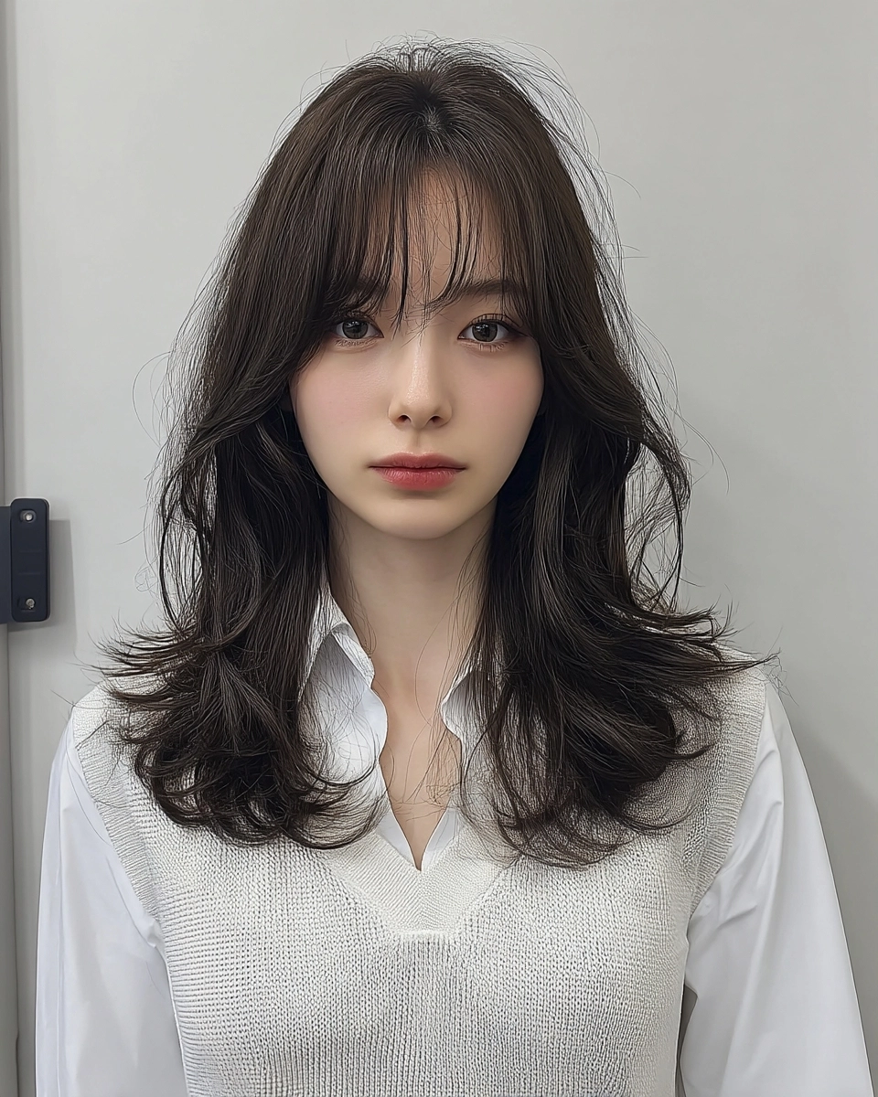 8 Stunning Layered Cuts for Fall 2026 | Korea Hair Salon 4 layered cuts for Fall 2026 - Style 2 at Korea Hair Salon Seoul
