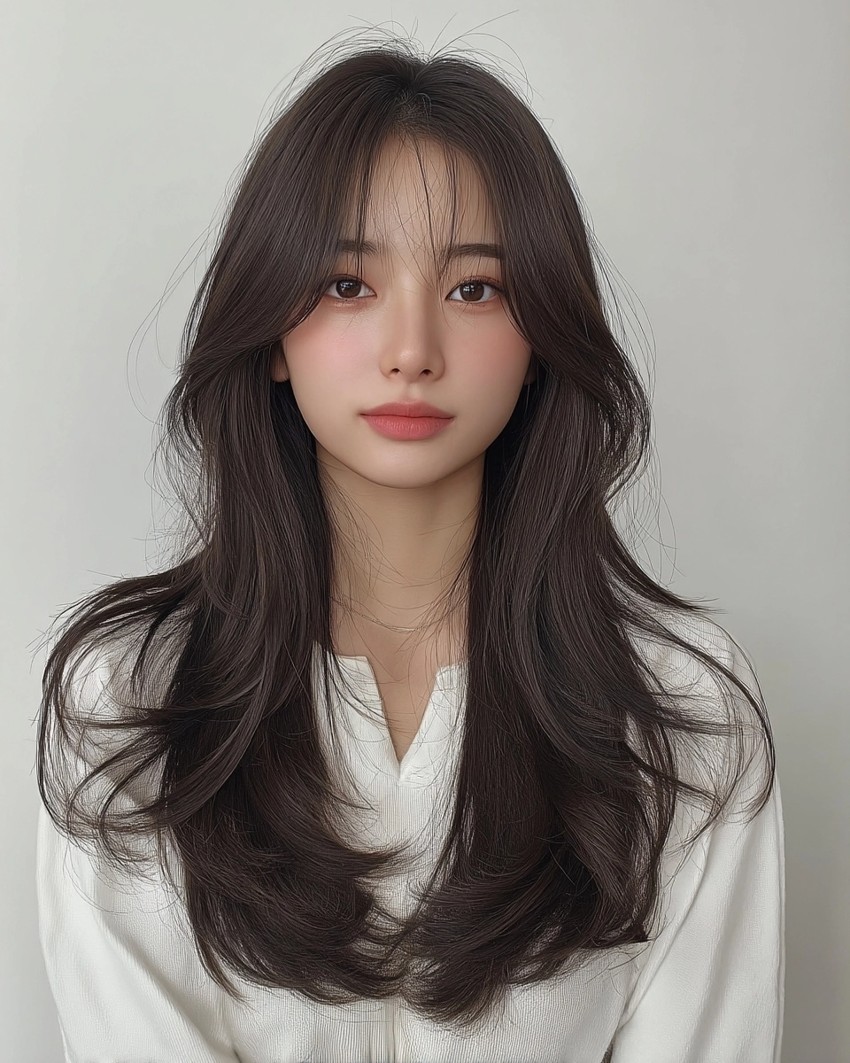 8 Stunning Layered Cuts for Fall 2026 | Korea Hair Salon 10 layered cuts for Fall 2026 - Style 7 at Korea Hair Salon Seoul