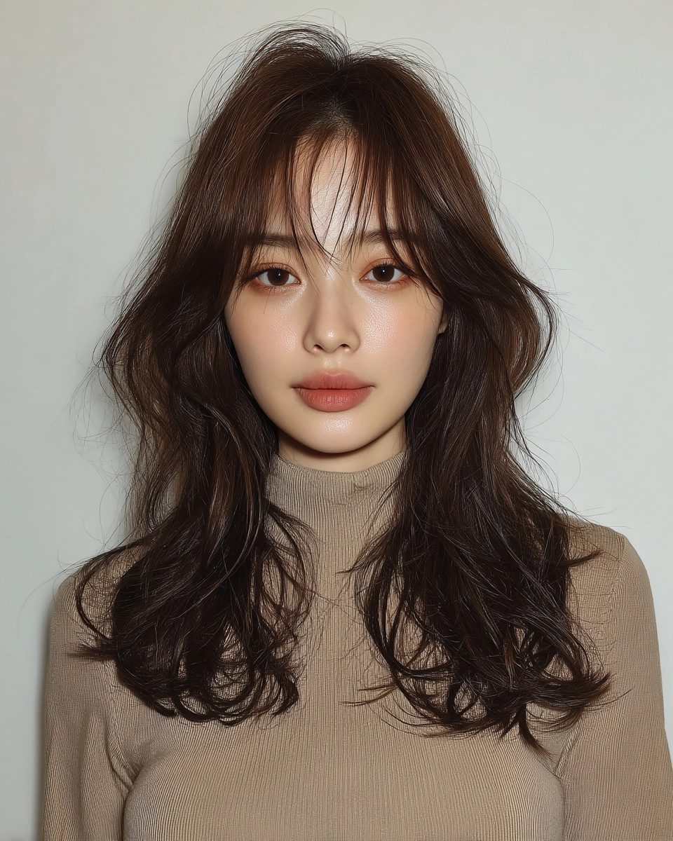 8 Stunning Layered Haircuts for Spring 2026 | Korea Hair Salon 9 layered haircuts spring 2026 - Style 6 at Korea Hair Salon Seoul