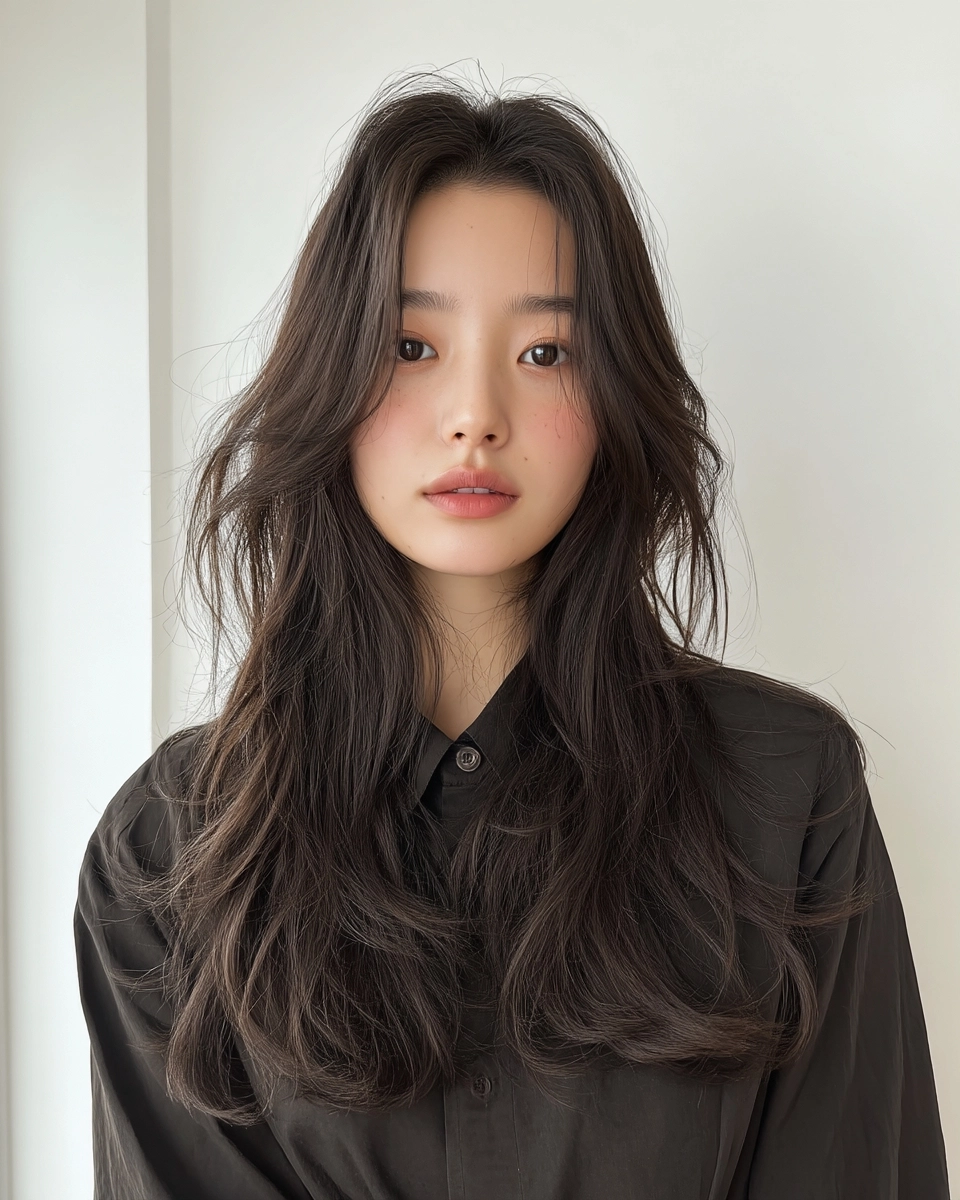 8 Stunning Layered Korean Hairstyles 2026 | Korea Hair Salon 4 layered Korean hairstyles 2026 - Style 2 at Korea Hair Salon Seoul