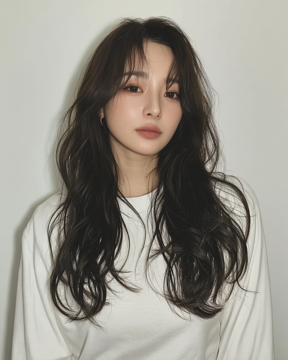 8 Stunning Layered Korean Hairstyles 2026 | Korea Hair Salon 7 layered Korean hairstyles 2026 - Style 4 at Korea Hair Salon Seoul