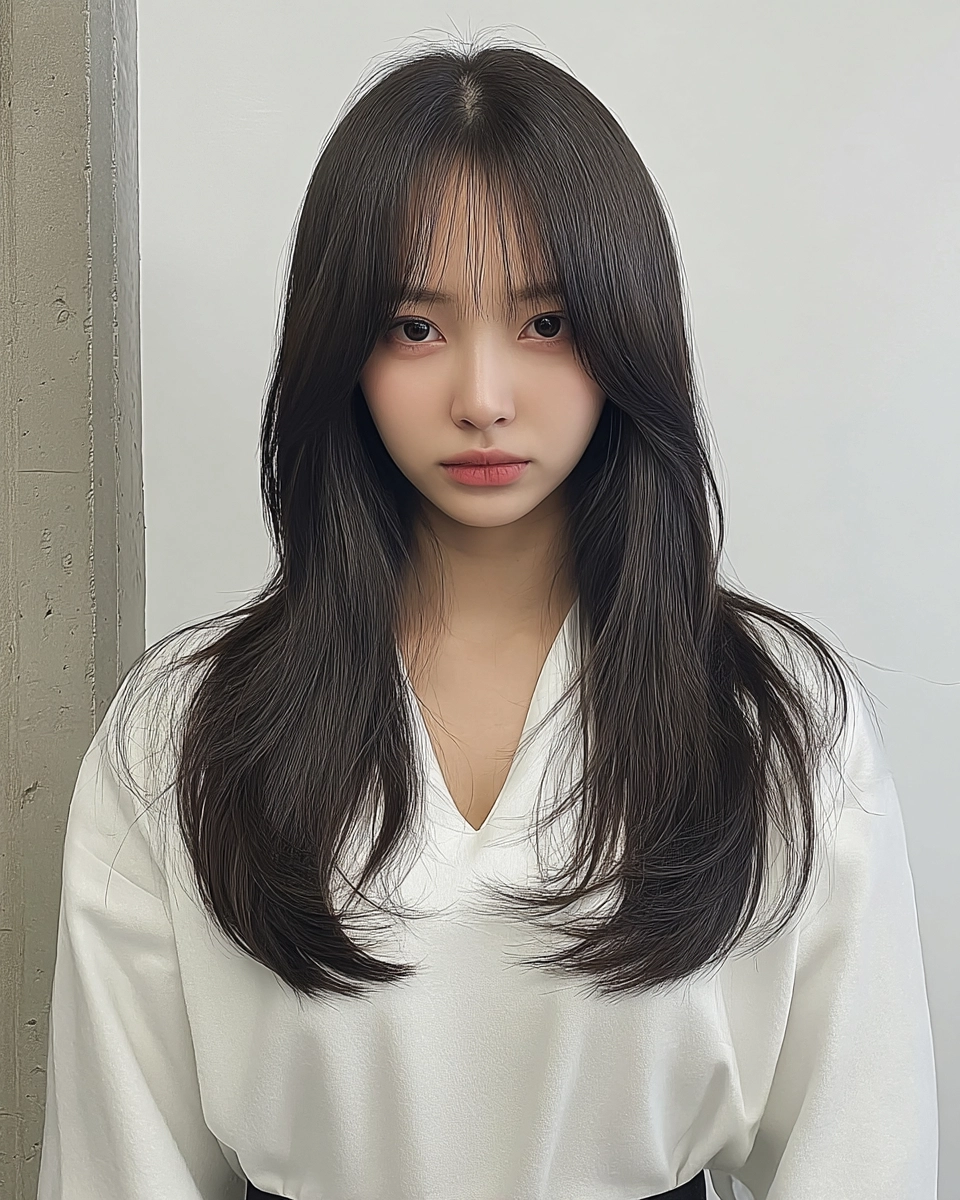 8 Stunning Layered Korean Hairstyles 2026 | Korea Hair Salon 9 layered Korean hairstyles 2026 - Style 6 at Korea Hair Salon Seoul