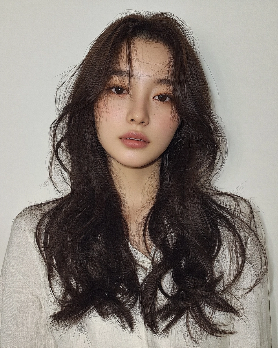 8 Stunning Layered Korean Hairstyles 2026 | Korea Hair Salon 10 layered Korean hairstyles 2026 - Style 7 at Korea Hair Salon Seoul