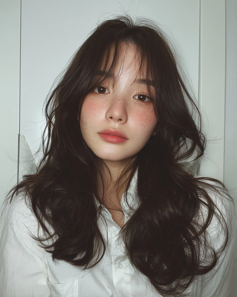 8 Stunning Layered Waves Seoul 2026 | Korea Hair Salon 9 layered waves Seoul 2026 - Style 6 at Korea Hair Salon Seoul