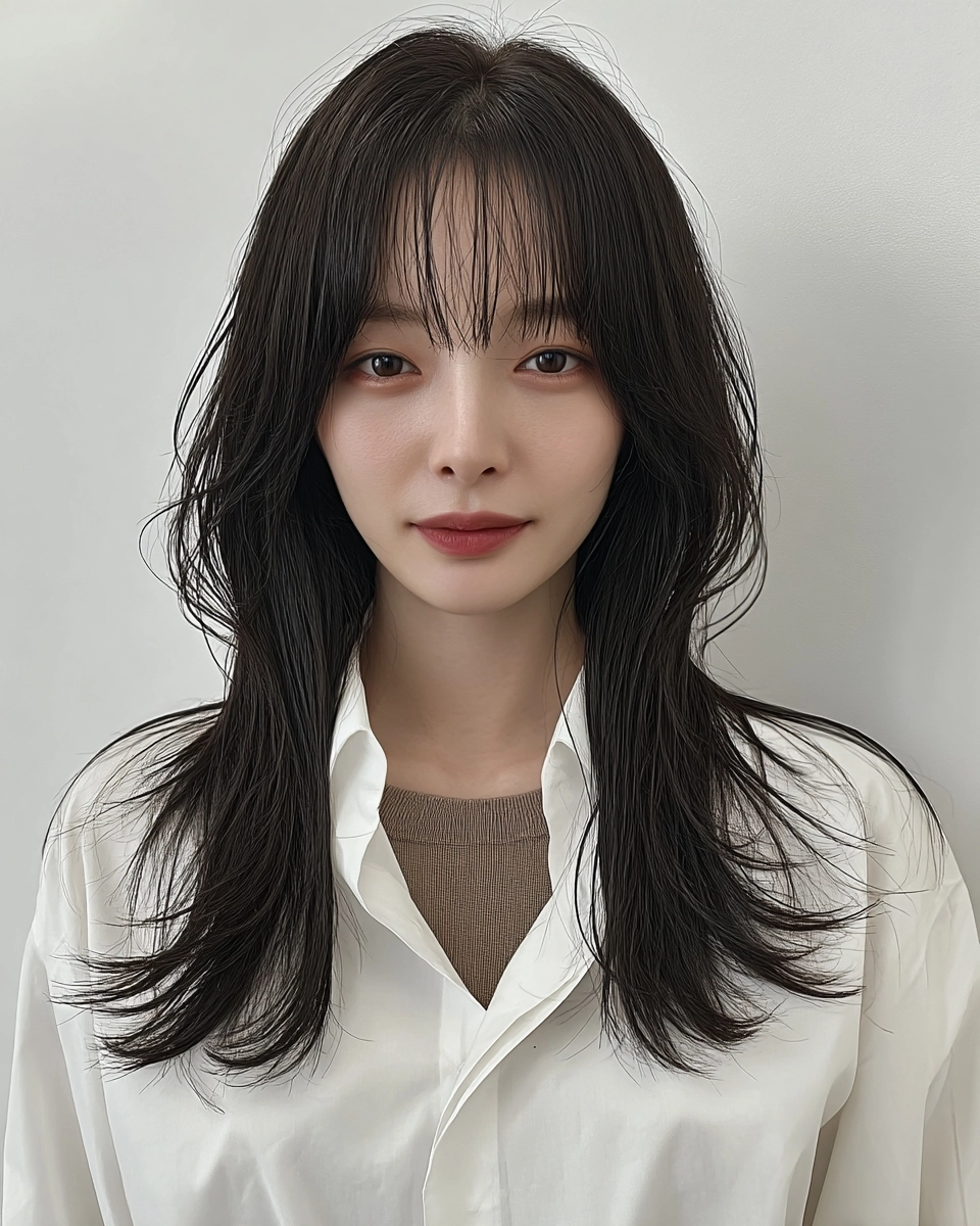 8 Stunning Soft Layered Cuts 2026 | Korea Hair Salon 10 soft layered cuts 2026 - Style 7 at Korea Hair Salon Seoul