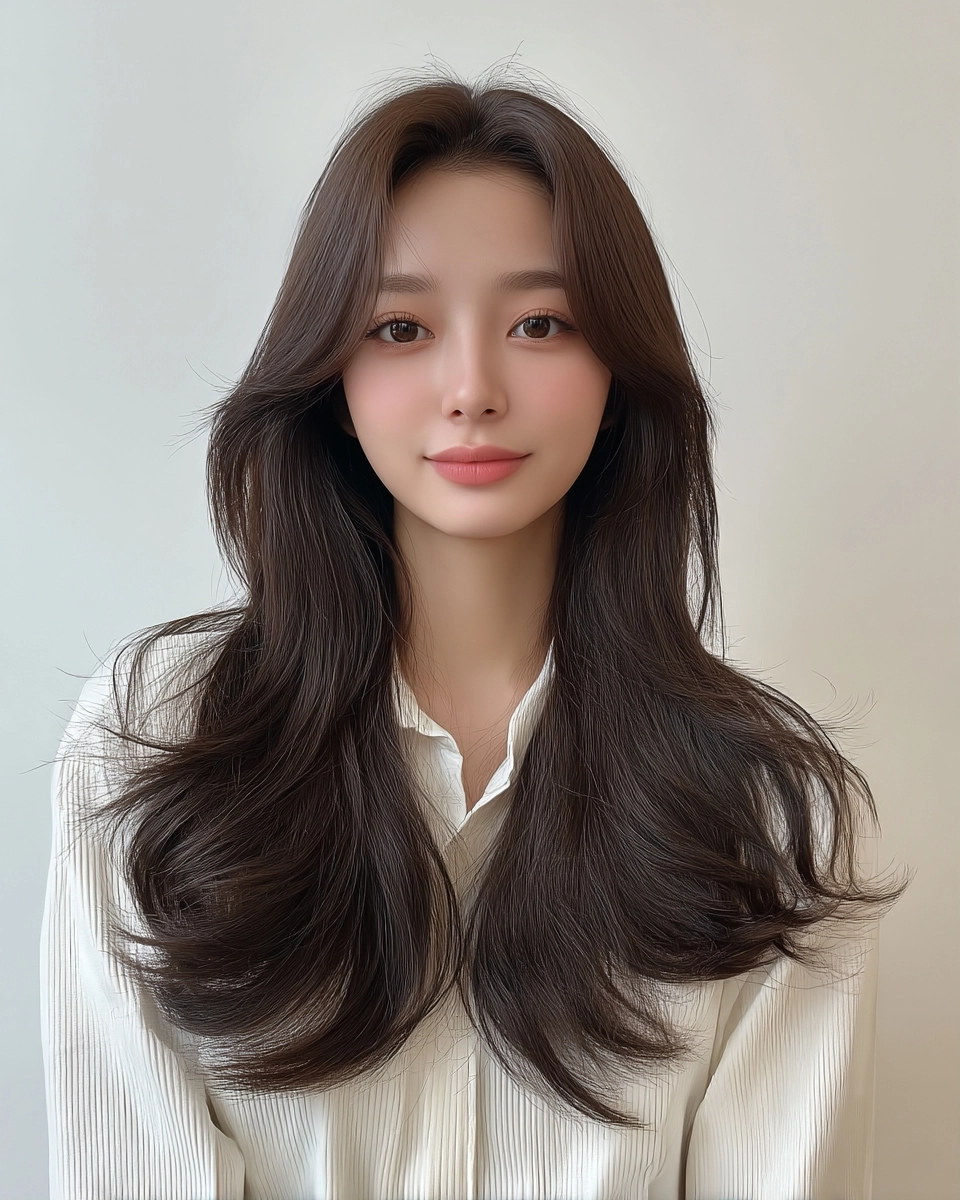 8 Stunning Soft Layered Hairstyles 2026 | Korea Hair Salon 7 soft layered hairstyles 2026 - Style 4 at Korea Hair Salon Seoul