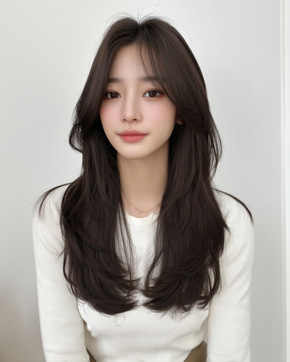 8 Stunning Soft Layered Hairstyles 2026 | Korea Hair Salon 8 soft layered hairstyles 2026 - Style 5 at Korea Hair Salon Seoul