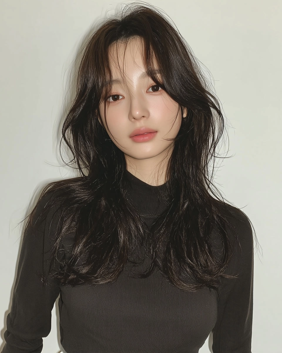 8 Stunning Soft Layered Styles 2026 | Korea Hair Salon 8 soft layered styles Seoul 2026 - Style 5 at Korea Hair Salon Seoul