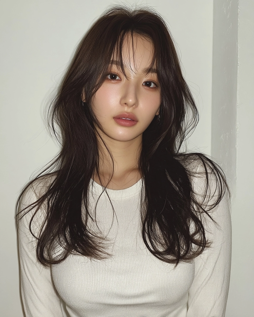 8 Stunning Soft Layered Styles 2026 | Korea Hair Salon 9 soft layered styles Seoul 2026 - Style 6 at Korea Hair Salon Seoul