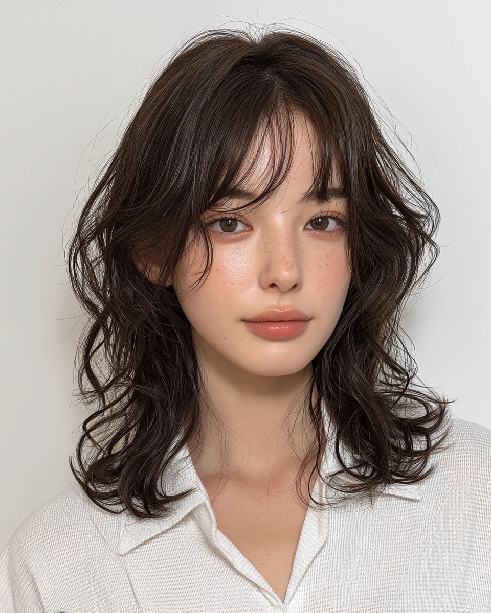 8 Stunning Soft Wave Perm Korea Styles 2026 | Korea Hair Salon 3 soft wave perm Korea - Style 1 at Korea Hair Salon Seoul