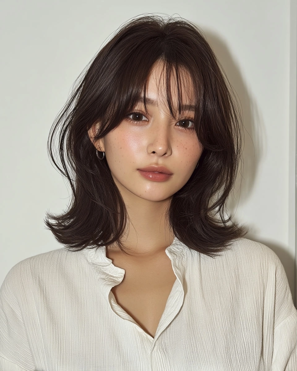 8 Stunning Soft Wave Perm Korea Styles 2026 | Korea Hair Salon 7 soft wave perm Korea - Style 4 at Korea Hair Salon Seoul