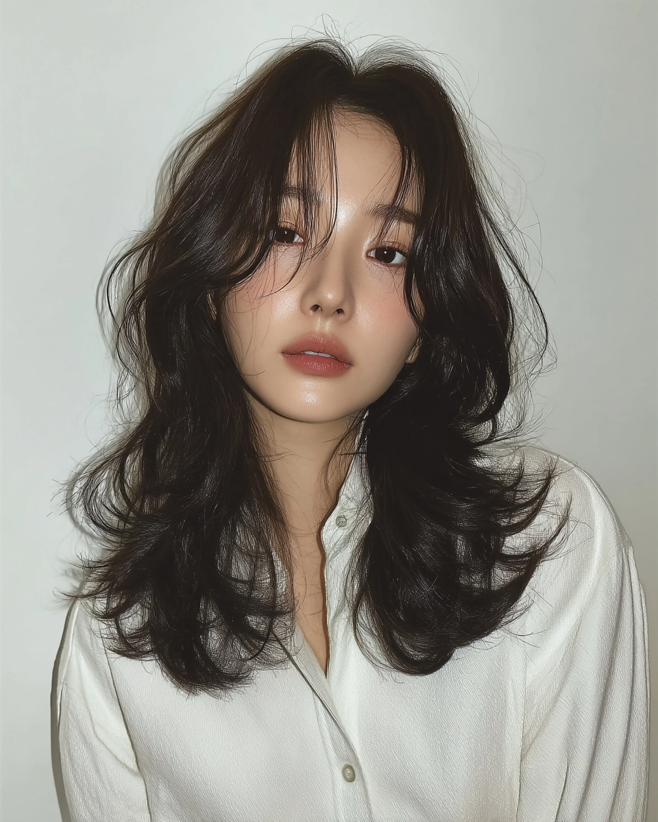 8 Stunning Soft Wave Perm Korea Styles 2026 | Korea Hair Salon 8 soft wave perm Korea - Style 5 at Korea Hair Salon Seoul