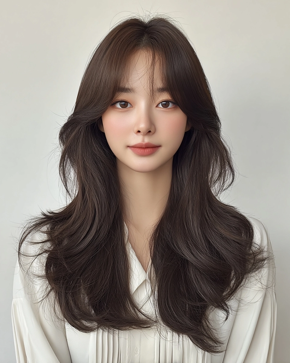 8 Stunning Soft Wave Perm Korea Styles 2026 | Korea Hair Salon 9 soft wave perm Korea - Style 6 at Korea Hair Salon Seoul