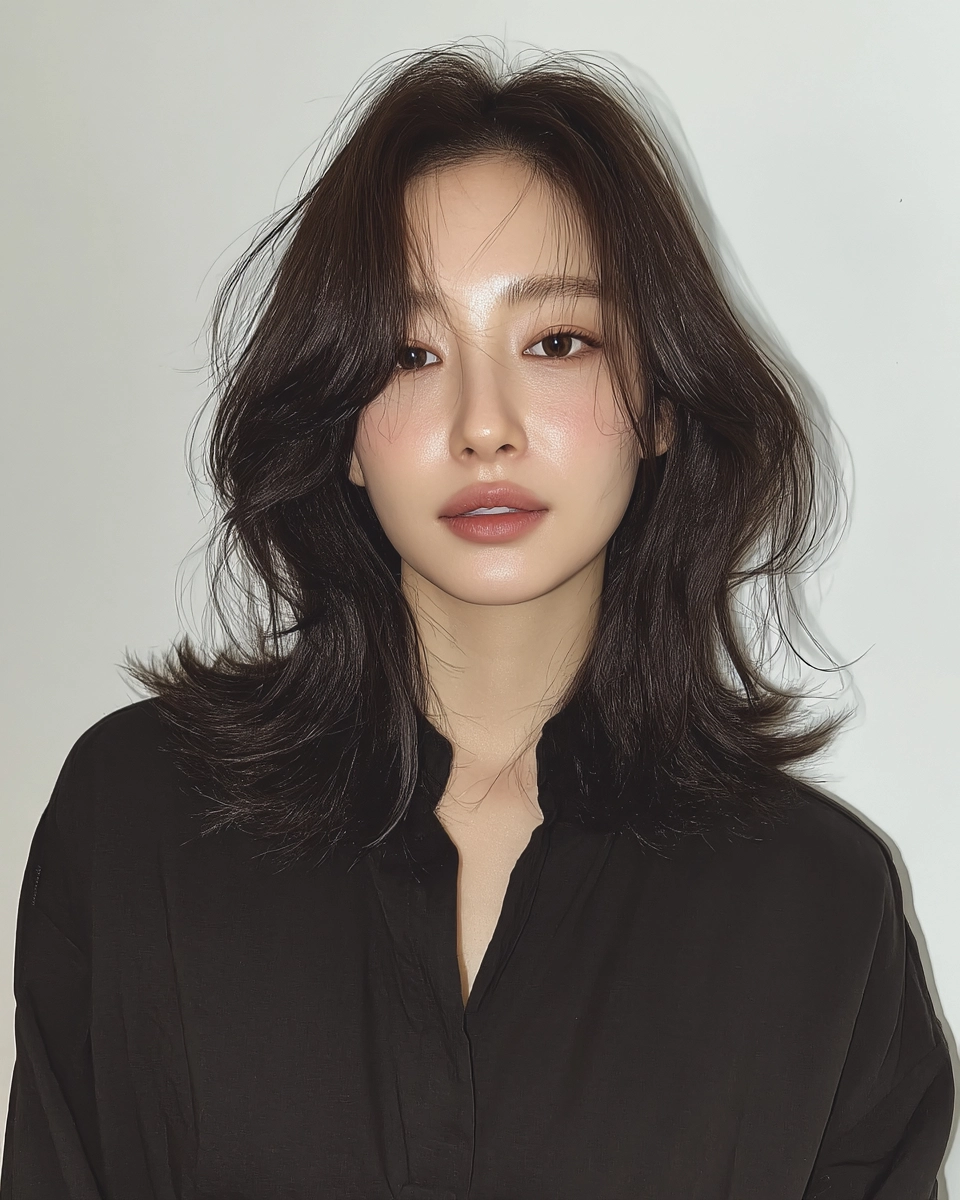 8 Stunning Soft Wave Perm Korea Styles 2026 | Korea Hair Salon 10 soft wave perm Korea - Style 7 at Korea Hair Salon Seoul