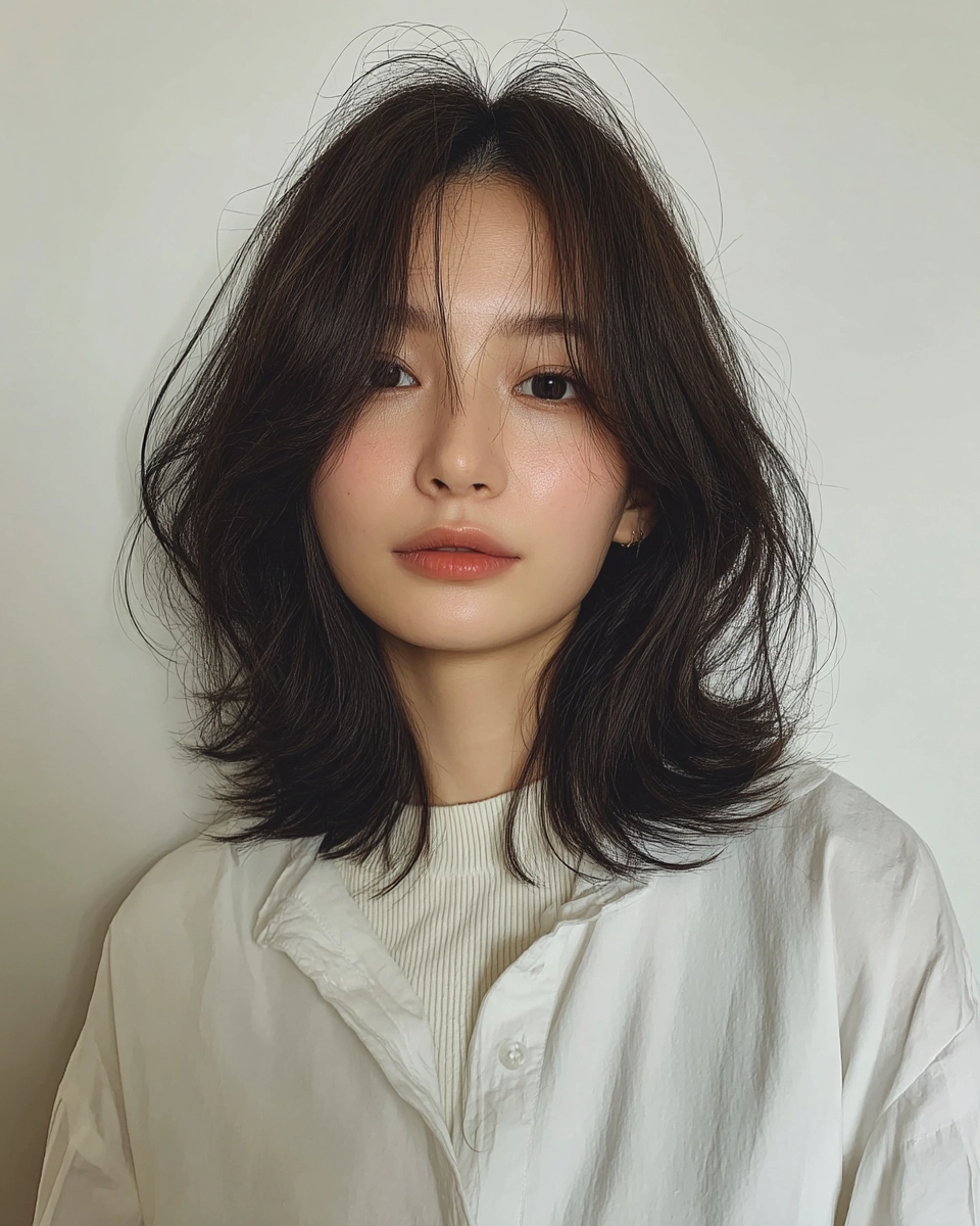 8 Stunning Soft Wave Perm Seoul Styles | Korea Hair Salon 4 soft wave perm Seoul - Style 2 at Korea Hair Salon Seoul