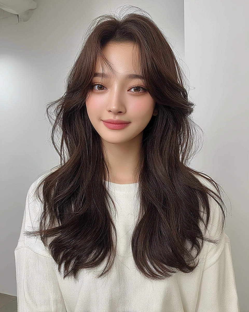8 Stunning Soft Wave Perm Seoul Styles | Korea Hair Salon 7 soft wave perm Seoul - Style 4 at Korea Hair Salon Seoul