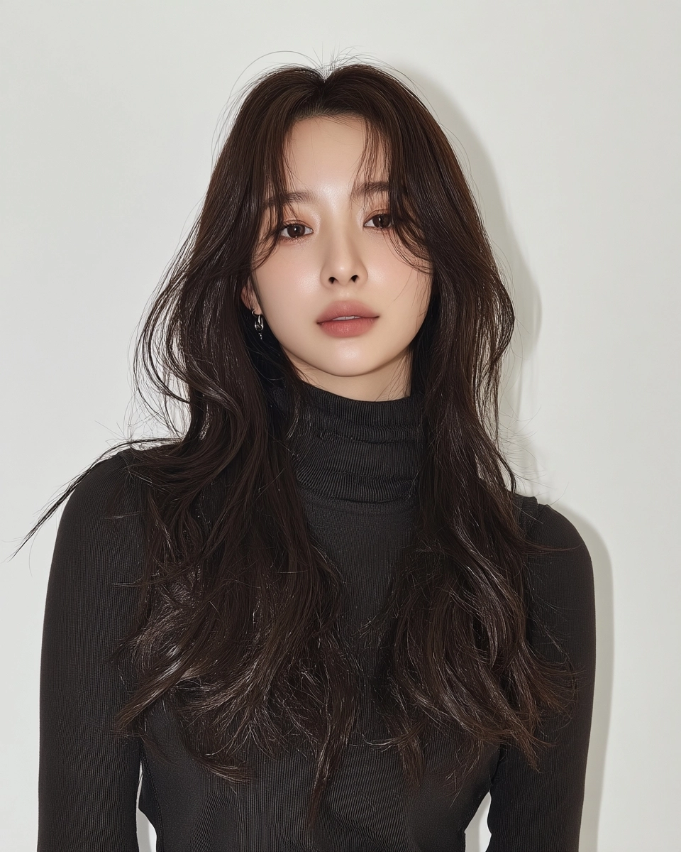 8 Stunning Soft Wave Perm Styles 2026 | Korea Hair Salon 3 soft wave perm 2026 - Style 1 at Korea Hair Salon Seoul