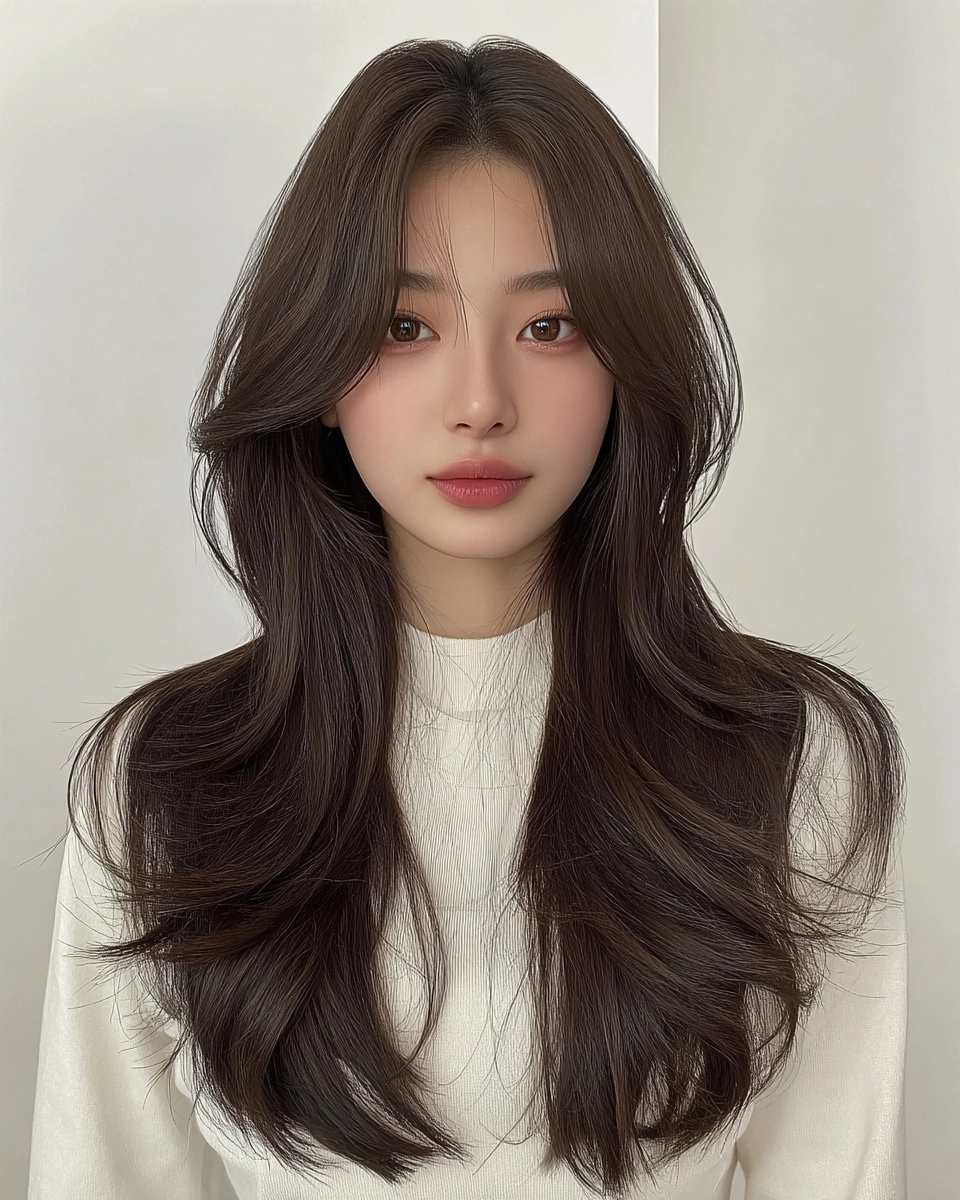 8 Stunning Soft Wave Perm Styles 2026 | Korea Hair Salon 3 soft wave perm Korea 2026 - Style 1 at Korea Hair Salon Seoul