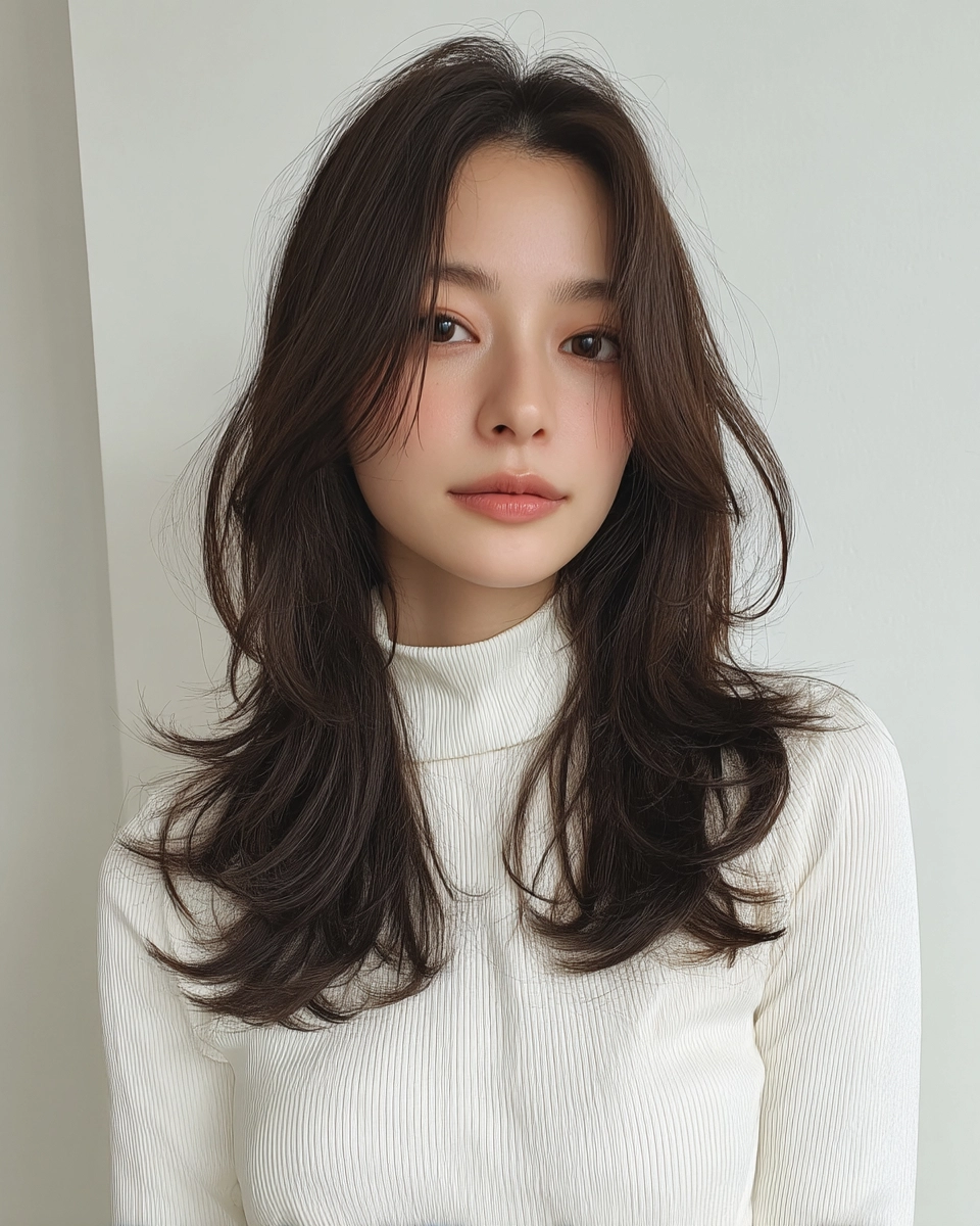8 Stunning Soft Wave Perm Styles 2026 | Korea Hair Salon 3 soft wave perm Korea 2026 - Style 1 at Korea Hair Salon Seoul